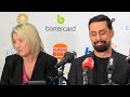 Mody Maor farewell press conference with BNZ Breakers' Chief Executive Lisa Edser