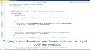 C# and UWP: Copying or Moving Files