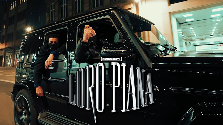 Finessim - Loro Piana [RAP LA RUE 2]