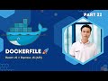 Dockerfile | React JS + Express API | (Part 22)