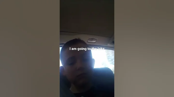 going to the lake