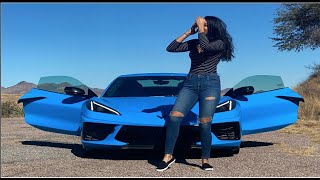 SARAH N TUNED GOT A CORVETTE C8