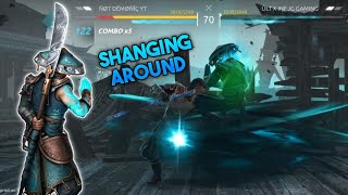 Shanging around 1v1 ranked || shadow fight 4: arena
