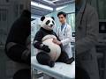 Doctor Checkup for a Pregnant Panda! 🐼👨‍⚕️ #Shorts