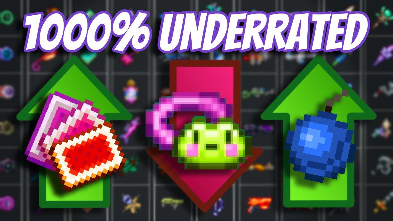 10 преступно недооцененных предметов в Terraria 1.4.5.