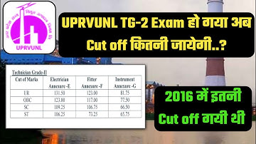 UPRVUNL TG-2 CUT OFF || Electrician ||Fitter || Instrumentation