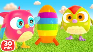 Peck Peck & Hop Hop Play with Toy Vehicles: A Rocket, a Boat, a Fire Truck & a Sorter Car