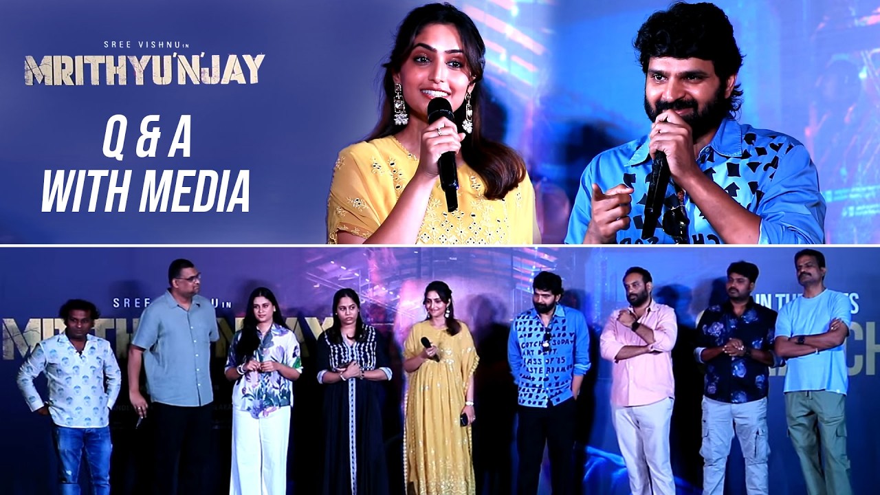 Sree Vishnu With Mrithyunjay Team Q & A With Media | Reba Monica John