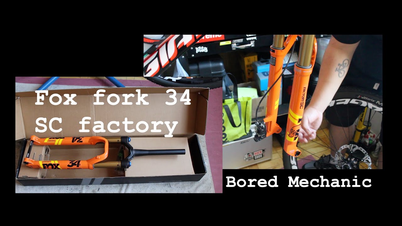 Fox fork 34 SC factory for a Frontliner's 2017 Giant XTC Advance 1