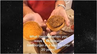 loea24-Year-Old McDonald's Hamburger Still Looks Fresh