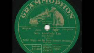 Arthur Briggs Savoy Syncops, Miss Annabelle Lee. Berlin 1927
