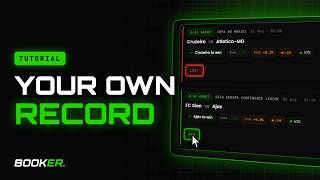 My Picks: save matches and get your own graded record | Booker