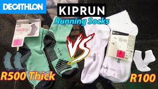 Decathlon KIPRUN R500 Thick Running Socks VS R100 Running Sock #4k #decathlon #socks #running #thick screenshot 4