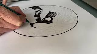Task 3 Negative space graphic drawing