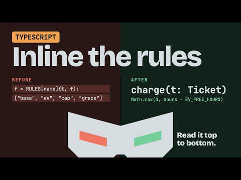 KISS: Replace a Rule Engine with Plain Code in TypeScript: Refactoring Step by Step