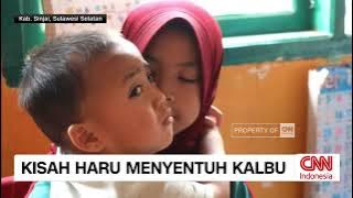 Kisah Haru Menyentuh Kalbu, Bocah SD 9 Tahun Bawa Adik ke Sekolah