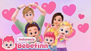 Skidamarink dan lain-lain | Happy Valentine's Day | Kumpulan Lagu Anak | Bebefinn Indonesia