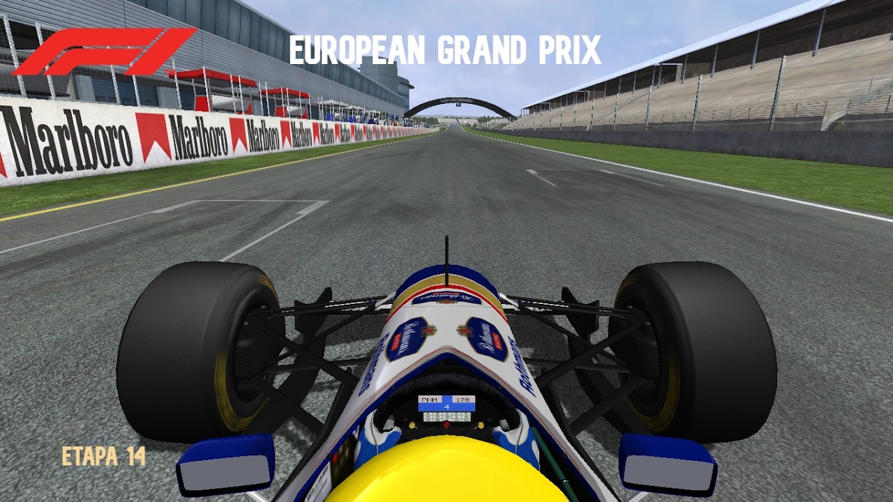 F1 1994 European Grand Prix | Ayrton Senna Onboard Lap