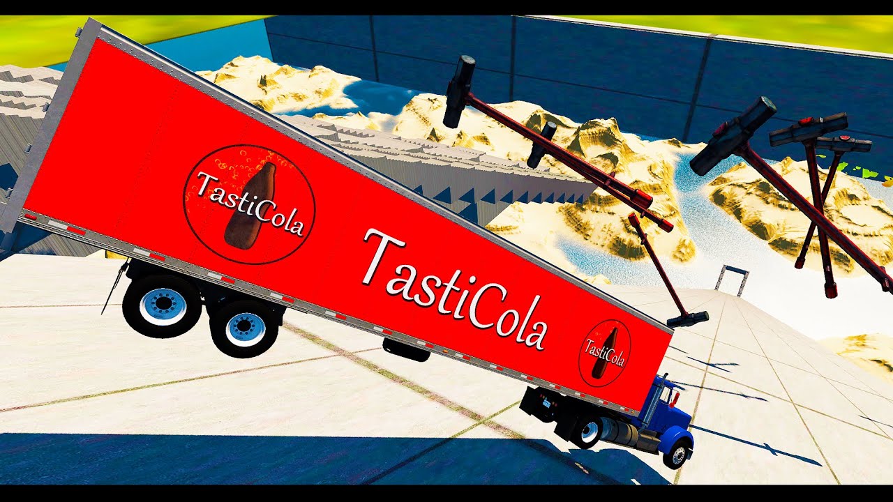 Epic High Speed Jumps # 2! - BeamNG.drive