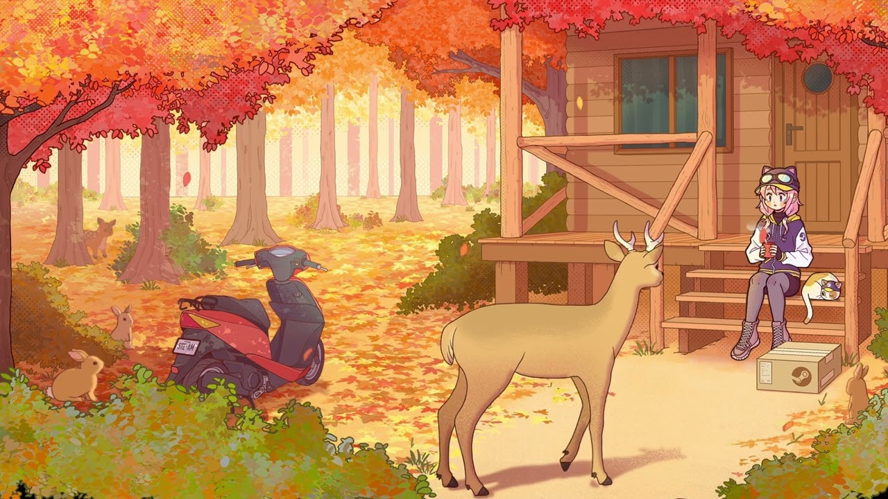 Steam sales 2024 Autumn live background wallpaper 2