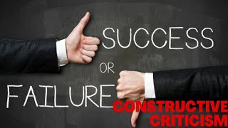 Constructive Criticism Vs Destructive Criticism