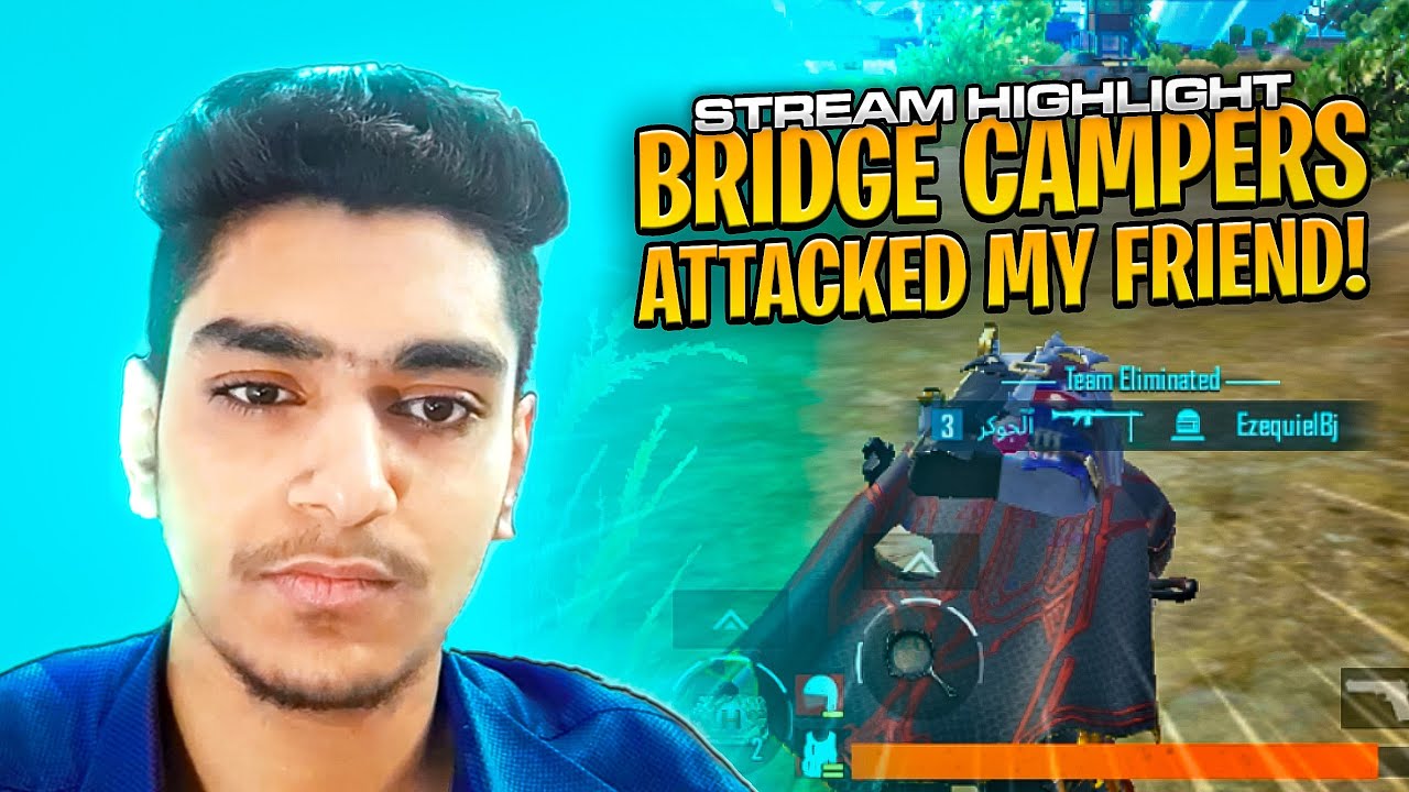 BRIDGE CAMPER KILLED MY FRIEND 🥲 - STREAM HIGHLIGHT - PUBG MOBILE - CRAZYEXTRA