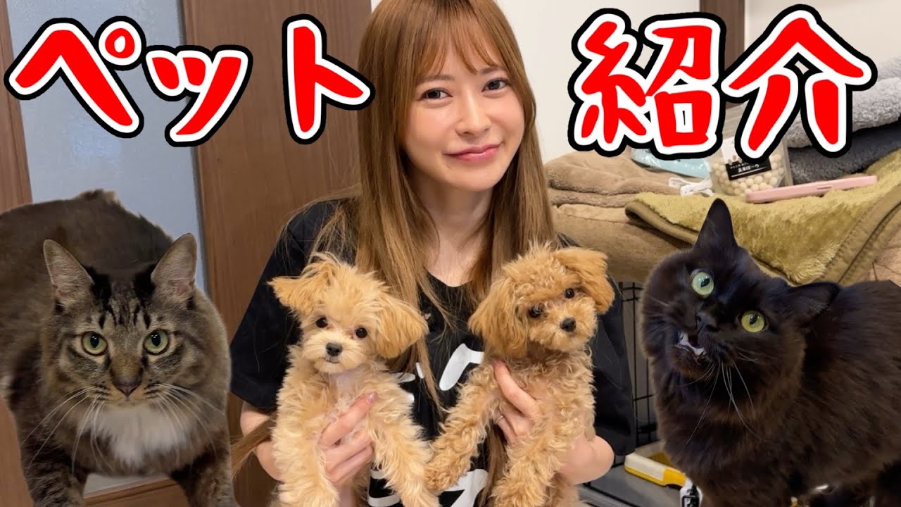 【初公開】今まで内緒にしていた家族を紹介します！