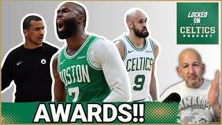 AWARDS SHOW: Jaylen Brown, Joe Mazzulla, Derrick White Win Locked On NBA Awards!