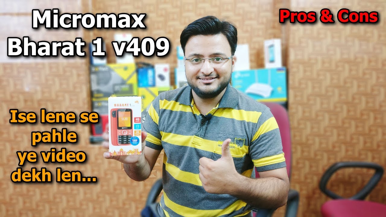 Micromax Bharat 1 (2018) Review With Pros And Cons ! tech news articles