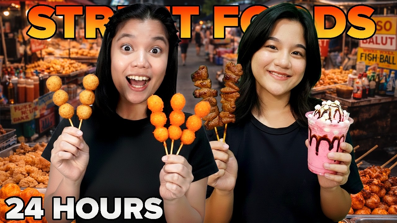 EATING FILIPINO STREET FOODS FOR 24 HOURS