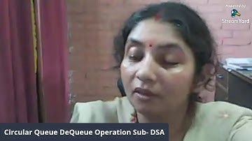 Circular Queue DeQueue Operation FlowChart and Program