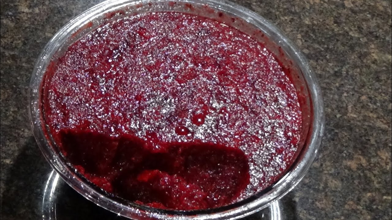 Christmas Cranberry fruit salad mold