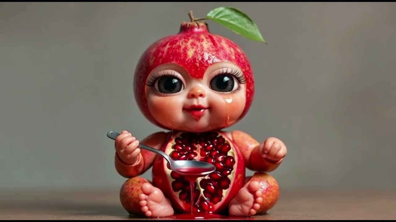 Cute animated fruit characters | Hello Im Mogu🍊