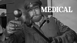 ASMR | Authentic 1940's Medical Examination