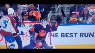 Puck On The Stick, Holy .. Game Winner For Col.