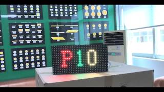Cheap LED display P10 full color outdoor surface mount 320 160 full color led module 320*160mm