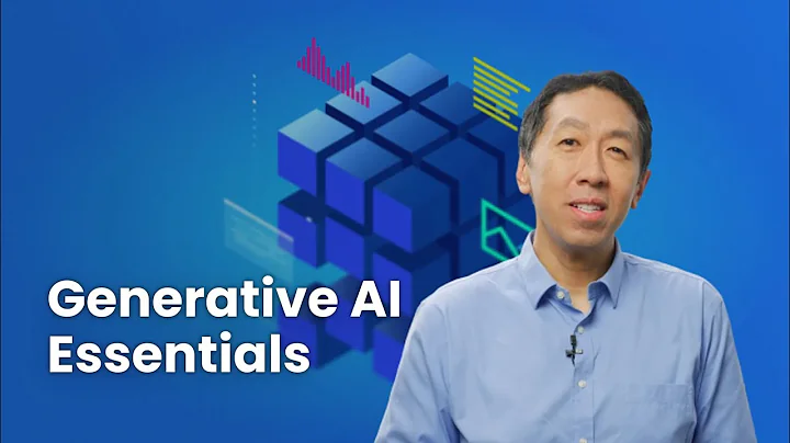 Generative AI for Everyone, a course from Andrew Ng, is live!