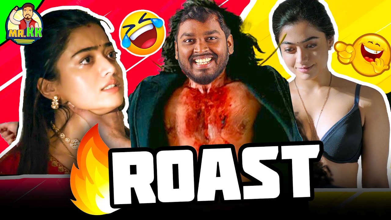 Animal Movie Roast | Alpha Male Roast #mrkk #roast  #funny   #rashmikamandanna #animalmovie