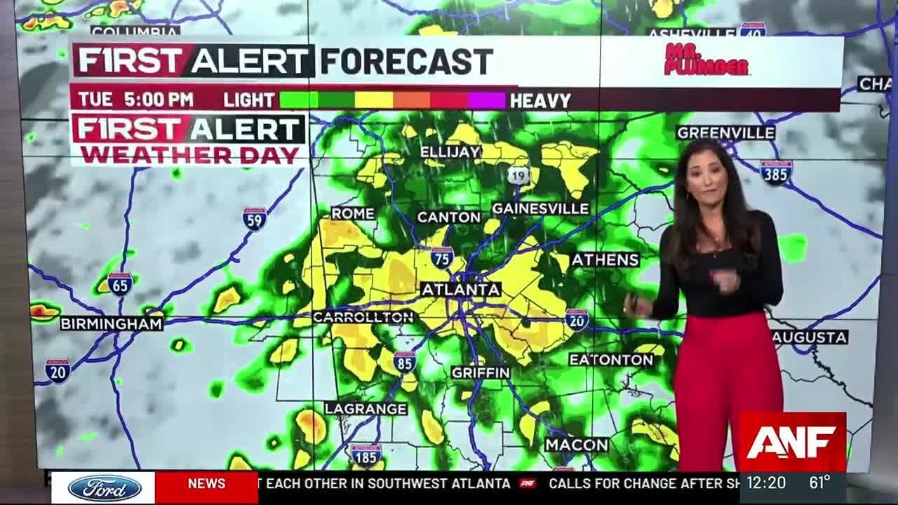 FIRST ALERT FORECAST: Several rounds of rain this week - YouTube