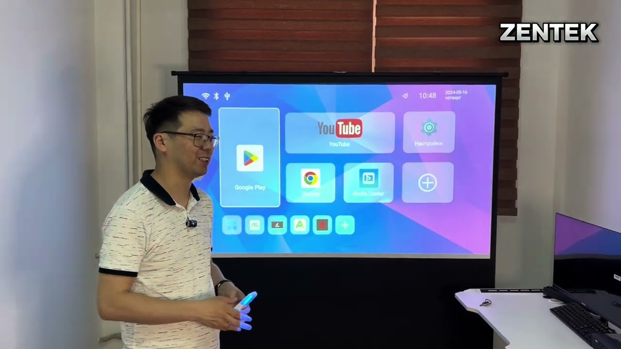 BenQ MH550 Full HD Projector Unboxing and Review - YouTube