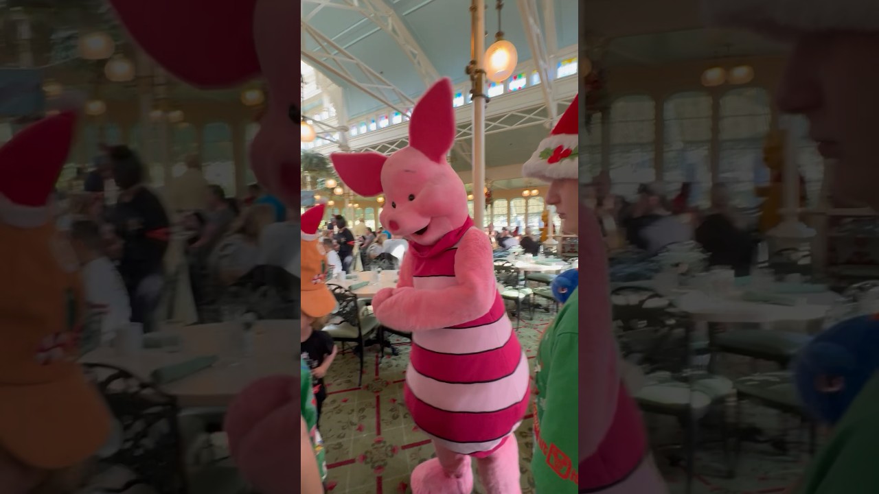 Winnie the Pooh, Piglet, Tigger and Eeyore! 