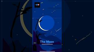 paint and drawing...The moon. this draw with Apple freeform  #how #freeform #painting #moon #apple