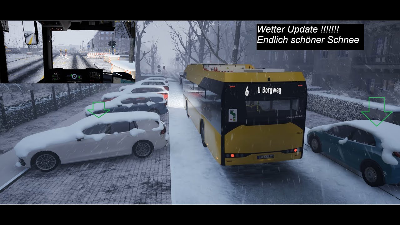 THE BUS - Beta Update 3.3 Wetterupdate endlich schöner Schnee!!