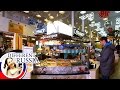Christmas Food Court at Moscow Shopping Mall. Russian Fast Food Travel Guide / ep.2