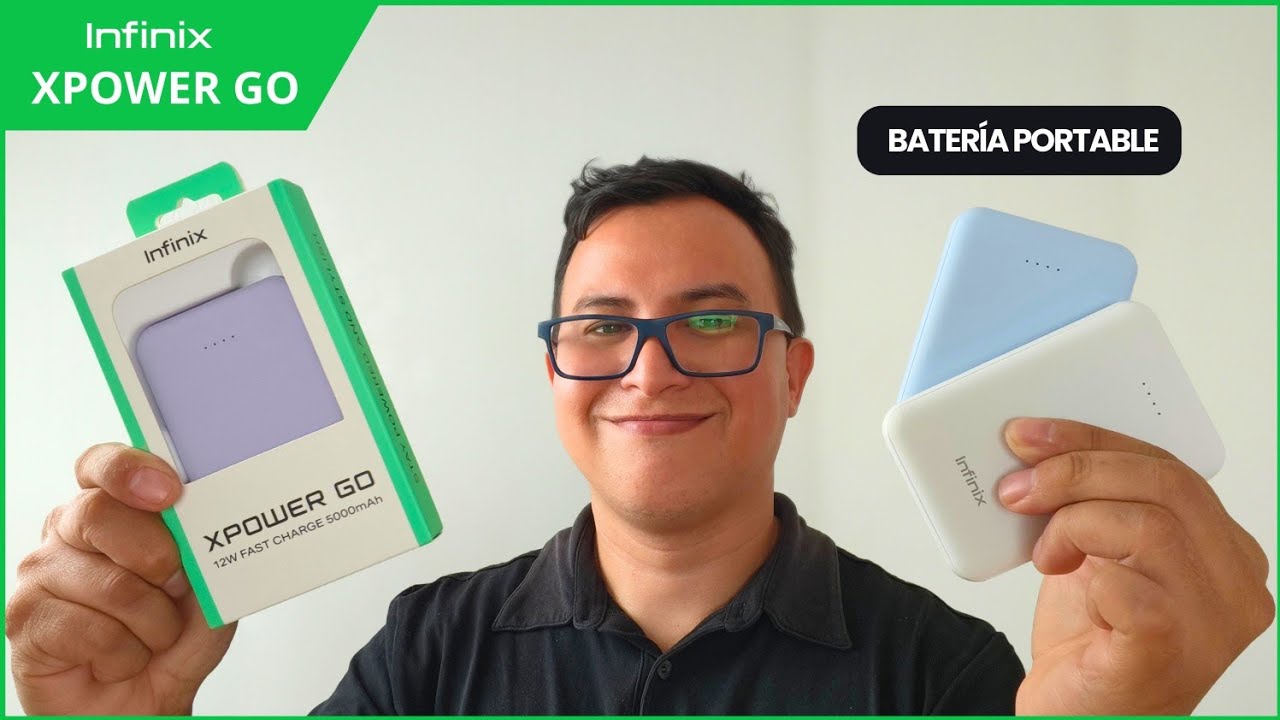 Infinix XPOWER GO 12W Batería Portable - YouTube