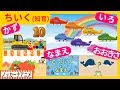 たのしくおぼえる！キッズアニメ＃９★知育動画(いろ・かず・なまえ・おおきさ)子供向けアニメ★Educational video for kids