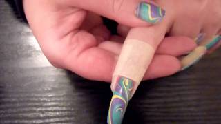 nail step beginners tricks marble tutorial water