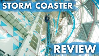 [Review] Storm Coaster | Dubai Hills Mall | Intamin Vertical Launch Coaster