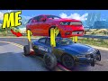 Magic Lifting Car In GTA 5 RP!