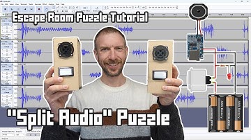 "Split Audio" Escape Room Puzzle Tutorial